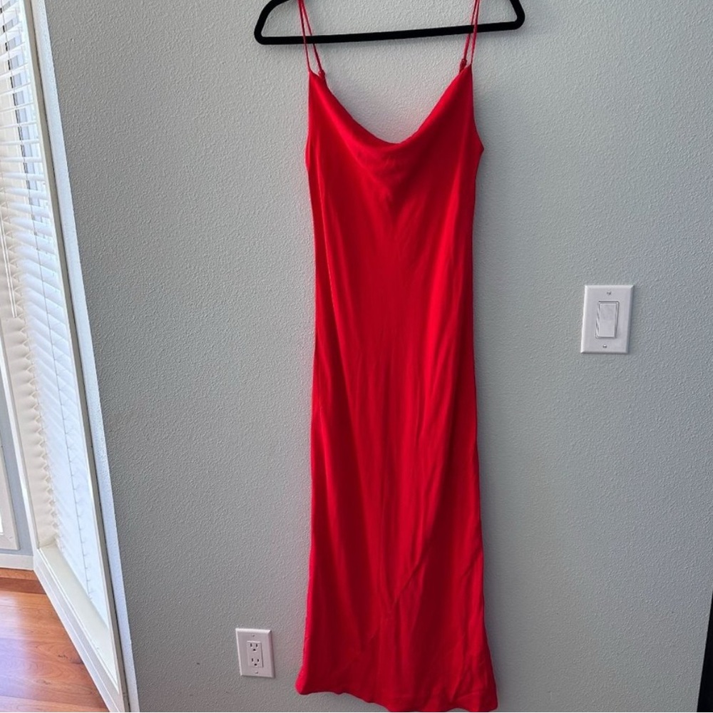 Zara Vibrant Red Dress